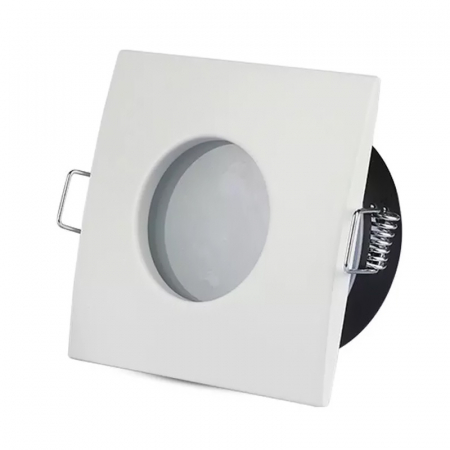 Corp spot pătrat GU10, IP54, alb, V-TAC, SKU-3615 [1]