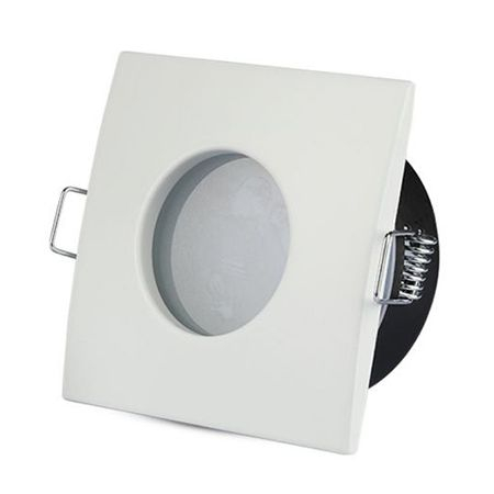 ILUMINAT EXTERIOR - Corp spot pătrat GU10, IP54, alb, V-TAC, SKU-3615