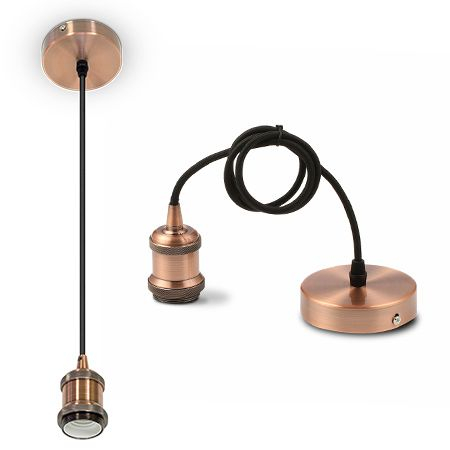 ILUMINAT INTERIOR - CORP SUSPENDAT PENTRU ILUMINAT MAX 60W IP20 BRONZE