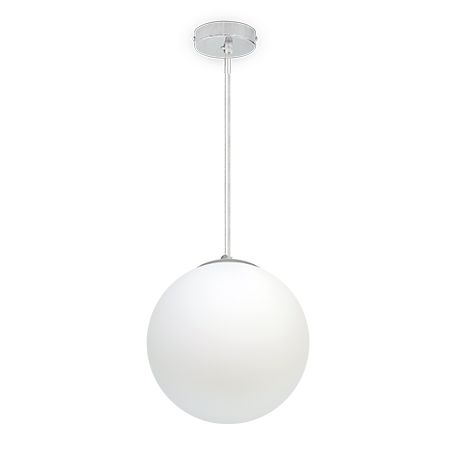 ILUMINAT INTERIOR - CORP SUSPENDAT PENTRU ILUMINAT MAX 60W IP20 STICLA/CROM