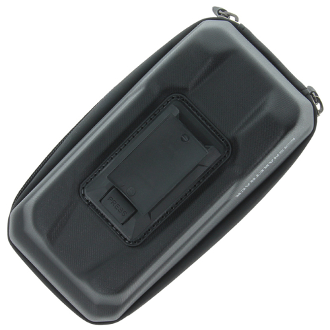 GEANTA BICICLETA CU SUPORT TELEFON PRINDERE PE CADRU - NEGRU [3]