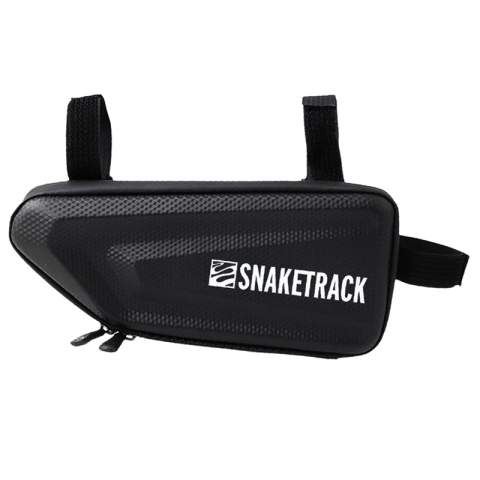 GEANTA BICICLETA CU SUPORT TELEFON PRINDERE PE CADRU - NEGRU [1]