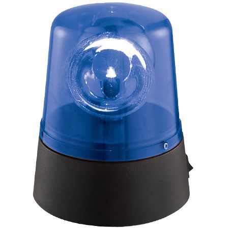 Efecte / Efecte LED - Girofar mini LED albastru tip Police Light – Iluminare compactă de urgență pentru vehicule și semnalizare