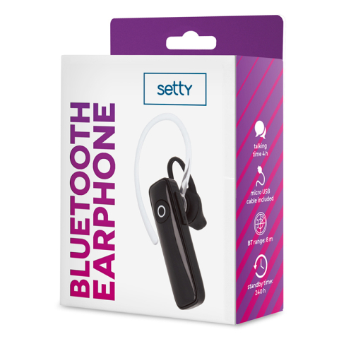 HEADSET BLUETOOTH - NEGRU [2]