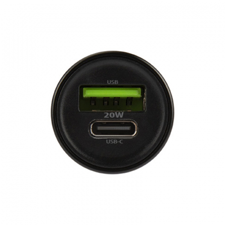 INCARCATOR AUTO 1XUSB 20W + 1X USB-C 60W + CABLU USBC - USB-C [4]
