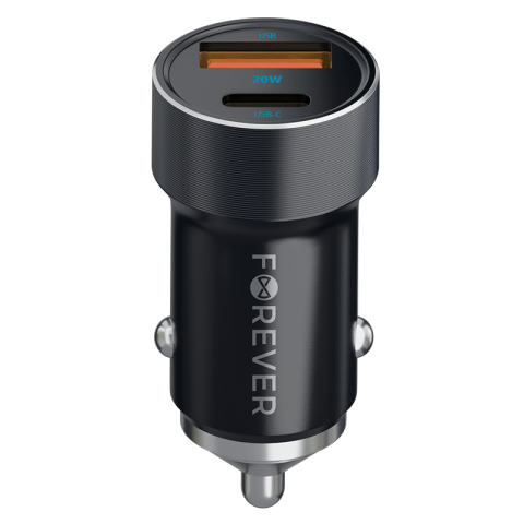 INCARCATOR AUTO PD 1 X USB-C 20W SI 1 X USB + CABLU USB-C 60W [1]