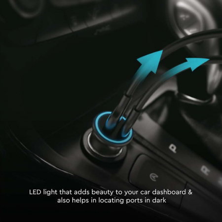 INCARCATOR AUTO QUICK CHARGE USB + TIP C [7]