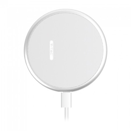 Accesorii GSM/Tablete/Smartwatch - INCARCATOR WIRELESS CU INCARCARE RAPIDA 5A - ALB