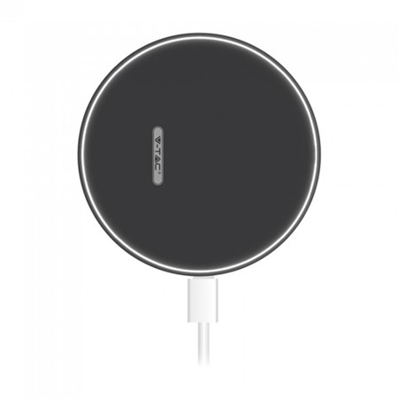 Accesorii GSM/Tablete/Smartwatch - INCARCATOR WIRELESS CU INCARCARE RAPIDA 5A - NEGRU