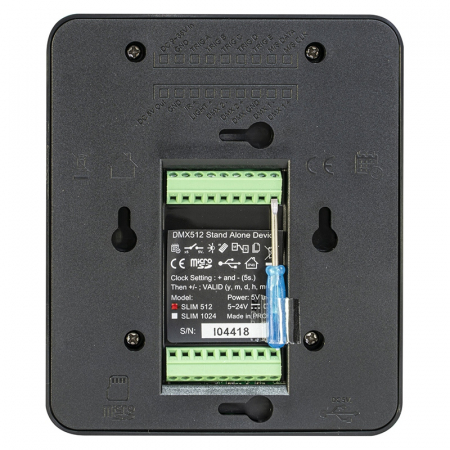 Interfata dmx - usb controller montaj perete [4]