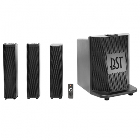 KIT BOXA ACTIVA CU TWS SUBWOOFER 10'/25CM + SATELITI 480W RMS [4]