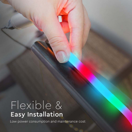 KIT NEON FLEX RGB 5M 24V IP20 [4]