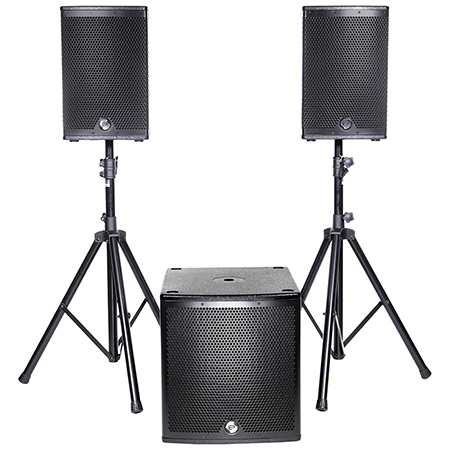 Kit Sonorizare - KIT SUBWOOFER 15"/38CM + 2 SATELITI 10"/25CM 800W RMS