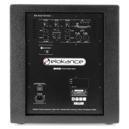 KIT SUBWOOFER 15"/38CM + 2 SATELITI 10"/25CM 800W RMS [5]