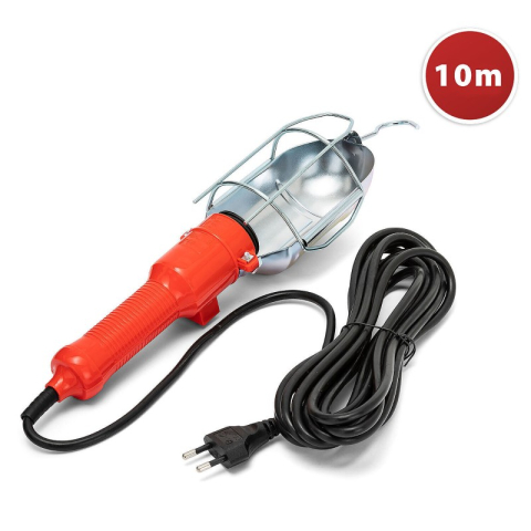 LAMPA ATELIER SOCLU E27 CABLU 10M - PORTOCALIU [5]