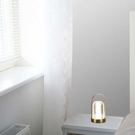 LAMPA BIROU 3IN1 CU ACUMULATOR 1800MAH - FRENCH GOLD [8]