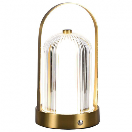 LAMPA BIROU 3IN1 CU ACUMULATOR 1800MAH - FRENCH GOLD [1]