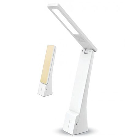 Solutii iluminat LED - LAMPA BIROU 4W 3IN1 3000K/4500K/6000K ALB/AURIU