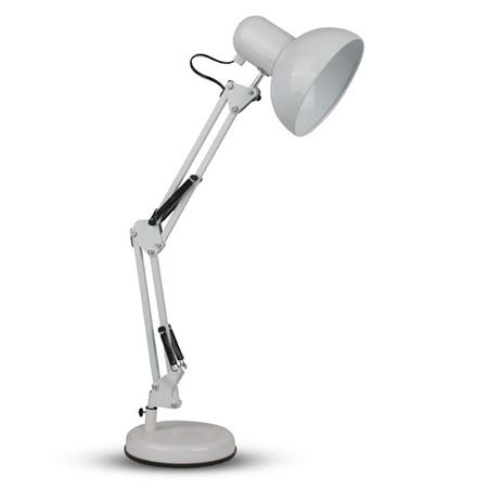 Lampi Birou - LAMPA BIROU AJUSTABIL SOCLU E27 -ALB