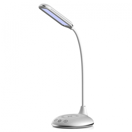 LAMPA BIROU SMART 5W 3IN1 CU INCARCATOR INDUCTIV INCORPORAT - ALB [1]