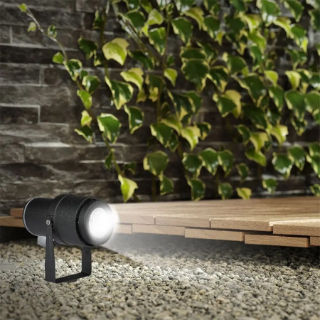 Lampa gradină, IP65, 12W, 4000K, alb neutru, negru, V-TAC, SKU-217545 [6]