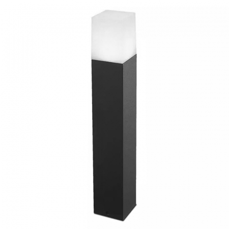 LAMPA GRADINA SOCLU GU10 80X80X50CM IP54 - NEGRU [1]