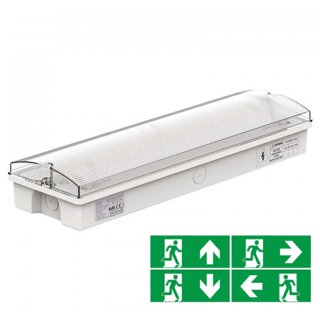 Import - LAMPA IESIRE DE URGENTA EXIT EMERGENTA 3W 1.2AH 6400K