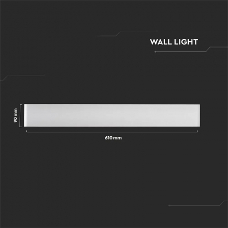 LAMPA LED 20W IP44 3000K ALB CALD - ALB [4]