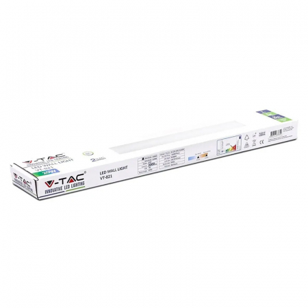 LAMPA LED 20W IP44 3000K ALB CALD - ALB [2]