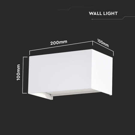Lampa led, 24w, 4000k, alb neutru, ip65, alb, V-TAC 2976 [3]