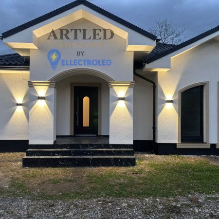 Lampa led, 24w, 4000k, alb neutru, ip65, negru, V-TAC 2978 [2]