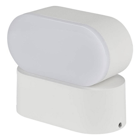 Corp iluminat exterior casa / gradina - LAMPA LED 6W IP65 ORIENTABIL 4000K ALB NEUTRU - V-TAC  SKU-218287