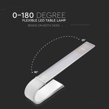 LAMPA LED BIROU 3IN1 FLEXIBIL - ALB [12]