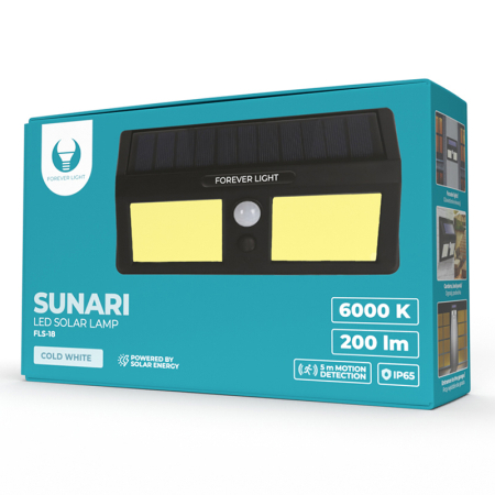 LAMPA LED CU SENZOR DE MISCARE LED 3W INCARCARE SOLARA [5]