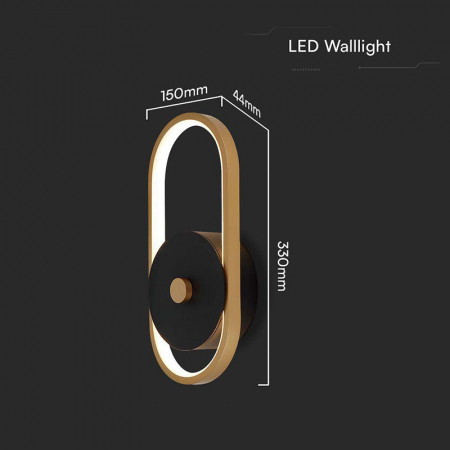 Lampa led exterior, 15w, ip54, 3000k, V-TAC 10562 [3]