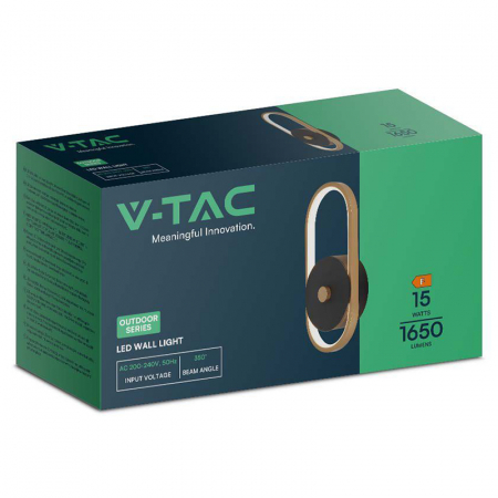 Lampa led exterior, 15w, ip54, 3000k, V-TAC 10562 [2]