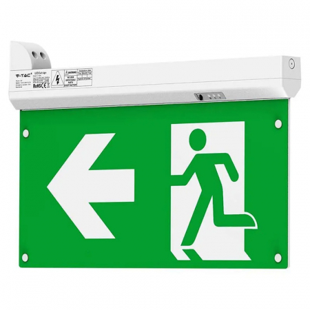 Lampa led 4 in 1 iesire de urgenta exit 2.5w 6000k alb rece V-tac [4]