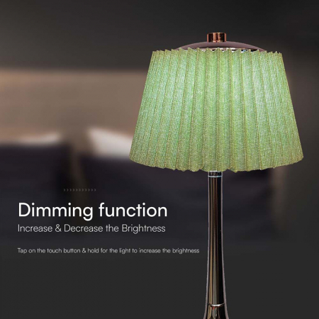 LAMPA LED MASA 1.5W 3IN1 DIMABIL - VERDE/CROM [6]