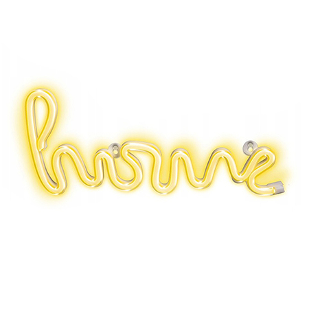 Reclame luminoase - LAMPA LED MODEL HOME ALB CALD