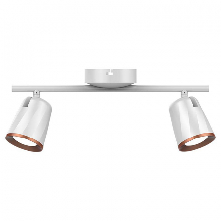 LAMPA LED MONTAJ PERETE 2X6W 4000K ALB NEUTRU - ALB [1]