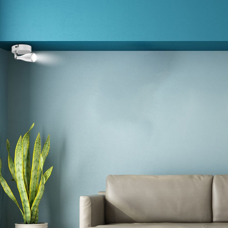 LAMPA LED MONTAJ PERETE 4.5W 4000K ALB NEUTRU - ALB [8]
