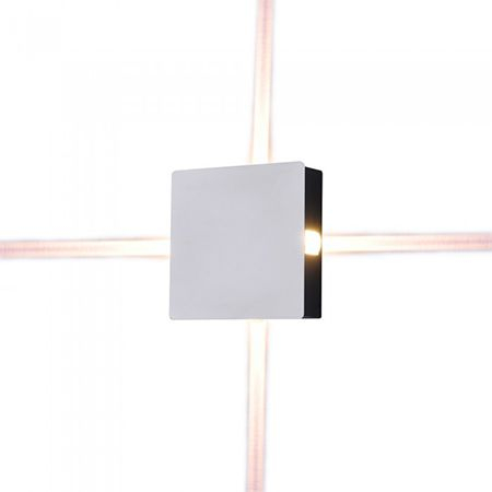 Corp iluminat exterior casa / gradina - Lampa led montaj perete, 4w, 4000k, alb neutru, ip65, alb, V-TAC 8210