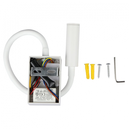 LAMPA LED PERETE 3W 3000K - ALB [4]