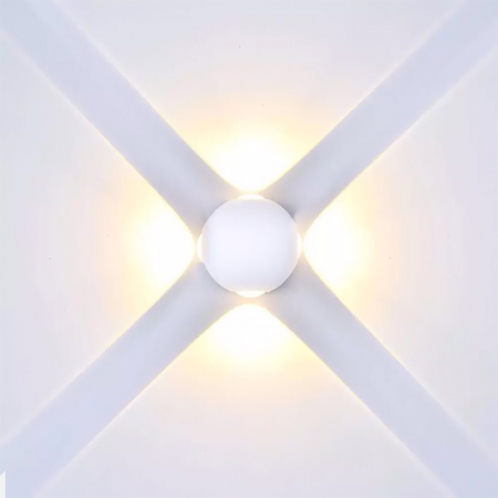 Lampa LED perete, 4W, IP65, 3000K, alb cald, V-TAC 8551 [5]