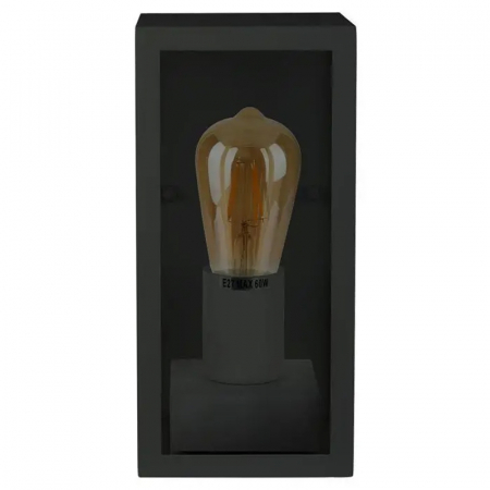 LAMPA PERETE SOCLU E27 - NEGRU MAT [3]