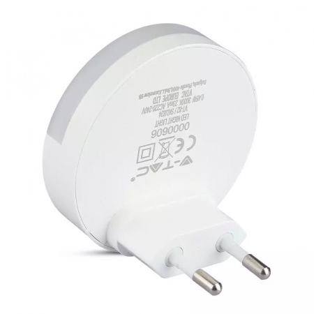 LAMPA VEGHE ROTUNDA CU SENZOR LUMINA 3000K ALB CALD, CIP SAMSUNG [3]