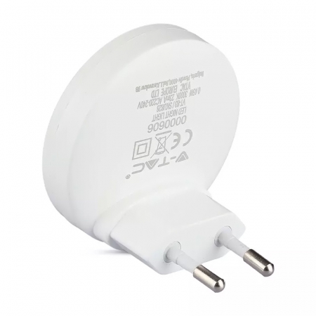 LAMPA VEGHE ROTUNDA CU SENZOR LUMINA 3000K ALB CALD, CIP SAMSUNG [3]