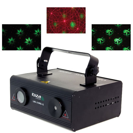 Lasere - Laser 150mw red + 60mw green dmx graphic - Ibiza Light