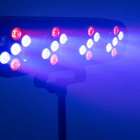 LED Bar RGBW 4x7x1W cu trepied – Iluminare puternică și efecte de culoare pentru evenimente [4]