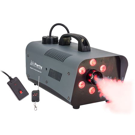 Mașină Fum / Bule - Mașină fum 1000w + led-uri rgb 6x3w